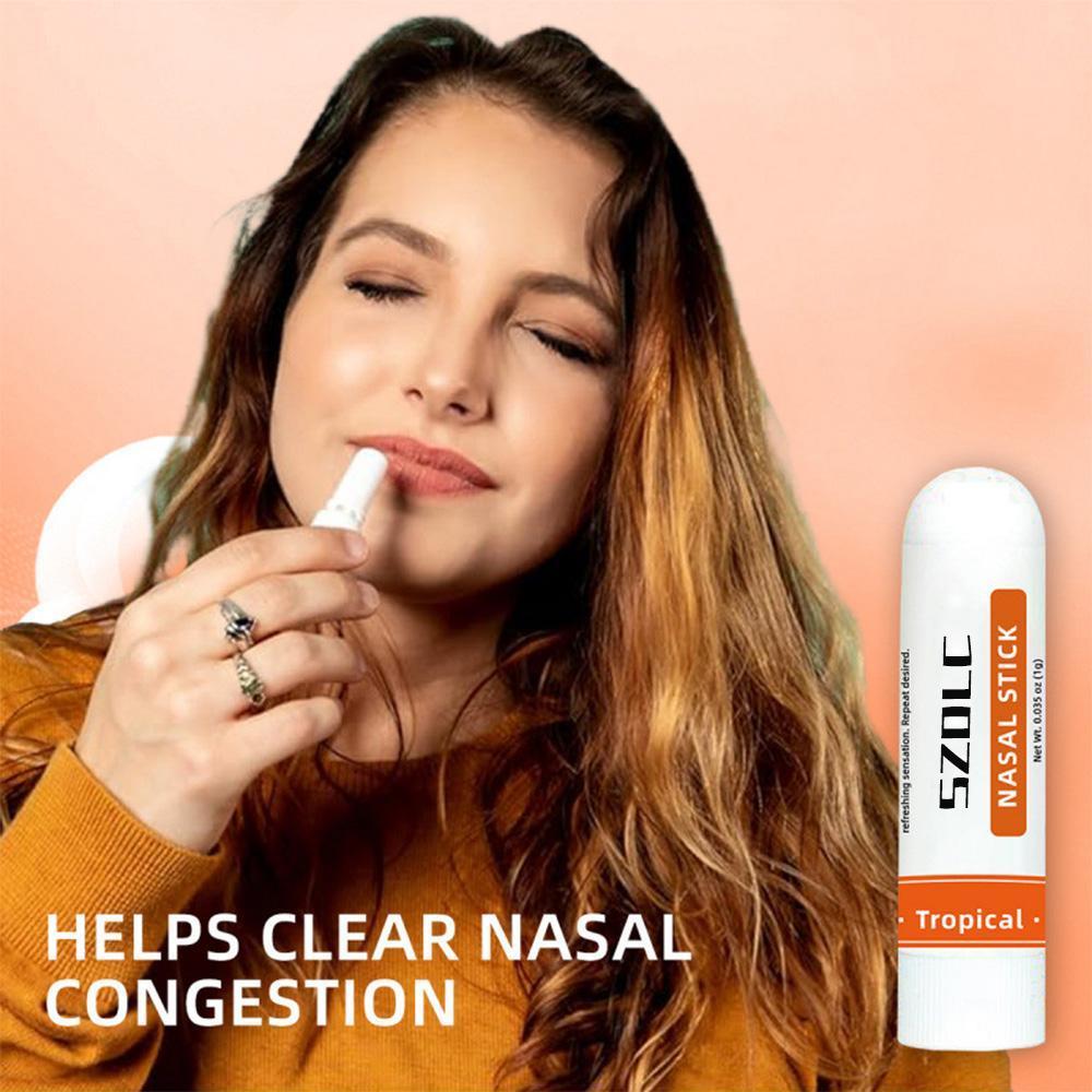 Portable Nasal Inhaler – Natural Relief for Congestion, Headache & Stress